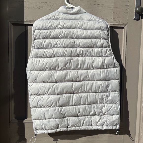 Johnnie-O Hudson Quilted 2 Way Zip Vest Gray Large - Picture 4 of 16
